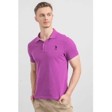 U.S. Polo Assn - Tricou polo slim fit de bumbac