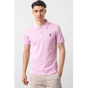 U.S. Polo Assn - Tricou polo slim fit de bumbac