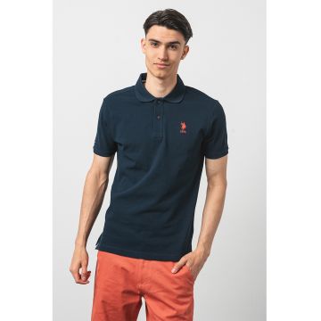 U.S. Polo Assn - Tricou polo slim fit de bumbac