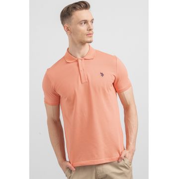 U.S. Polo Assn - Tricou polo slim fit de bumbac