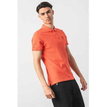 U.S. Polo Assn - Tricou polo slim fit de bumbac