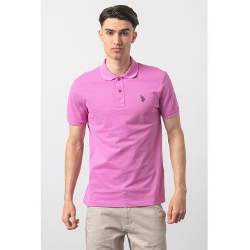 U.S. Polo Assn - Tricou polo slim fit de bumbac