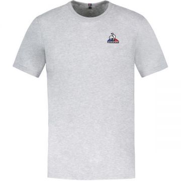 Tricou barbati Le Coq Sportif Ess Tee Ss No4 M Gris Chine Clair 2310547-50, M, Gri