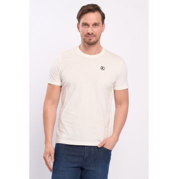 Tricou de bumbac cu logo