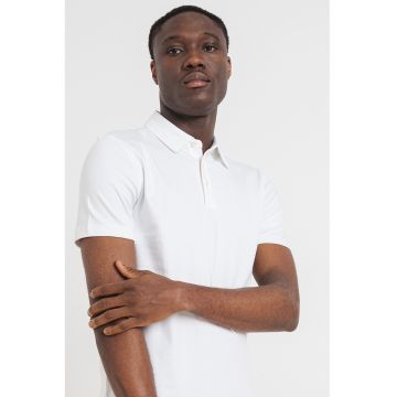 Tricou polo slim fit de bumbac Palosh