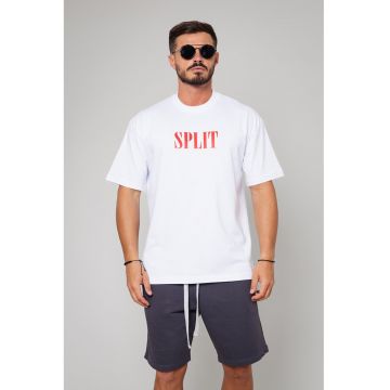 Tricou supradimensionat cu imprimeu