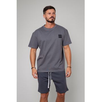 Tricou supradimensionat cu logo