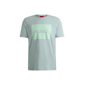 Tricou de bumbac cu imprimeu logo Dulive