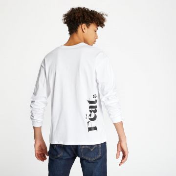 Tricou RAP x Footshop Definition Longsleeve White