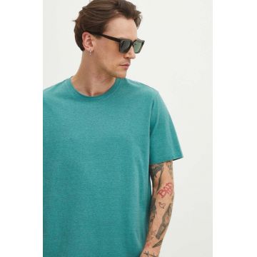 Medicine tricou barbati, culoarea verde, melanj