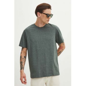 Medicine tricou barbati, culoarea verde, melanj