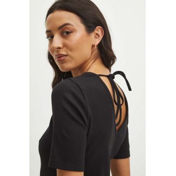 Medicine tricou femei, culoarea negru