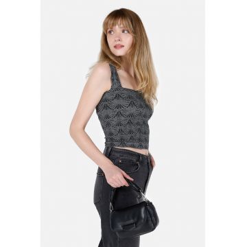 Top crop slim fit