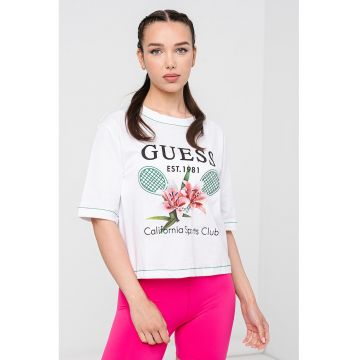 Tricou cu maneci cazute - pentru fitness