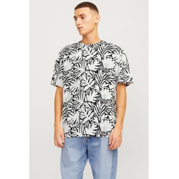 Tricou lejer cu imprimeu floral