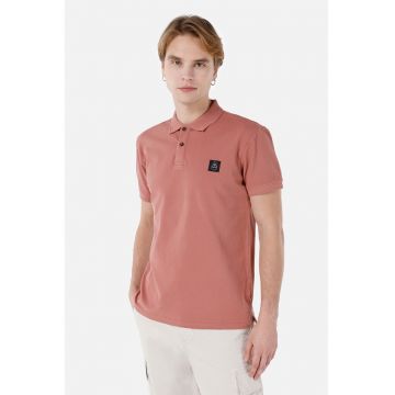 Tricou polo din bumbac pique