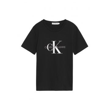 CALVIN KLEIN - Tricou de bumbac organic cu imprimeu logo