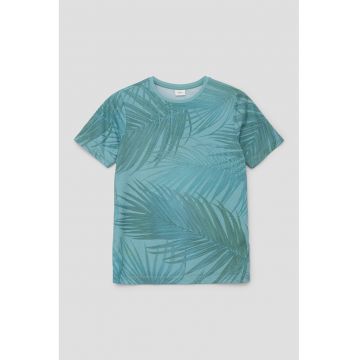 Tricou cu imprimeu tropical