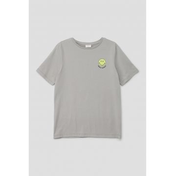 Tricou de bumbac cu imprimeu Smiley®