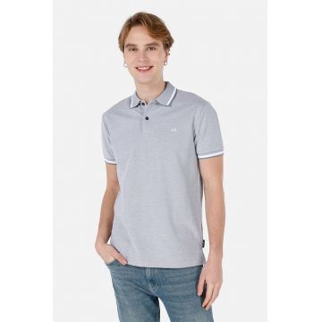 Tricou polo din bumbac pique