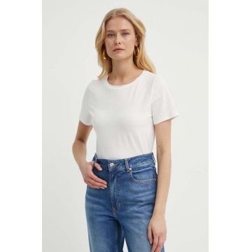 Weekend Max Mara tricou femei, culoarea alb 2415970000000