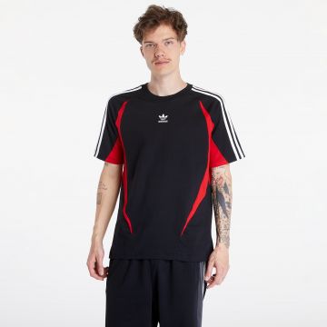 Tricou adidas Archive Short Sleeve Tee Black/ Better Scarlet