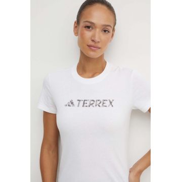 adidas TERREX tricou femei, culoarea alb, HZ1391