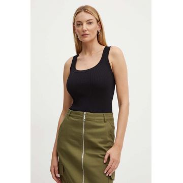 Max Mara Leisure top femei, culoarea negru, 2426366017600