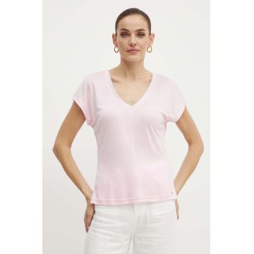 Morgan tricou DAGA femei, culoarea roz, DAGA