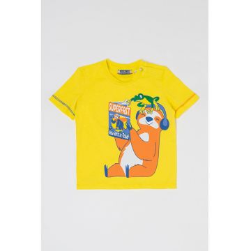 Tricou de bumbac cu imprimeu