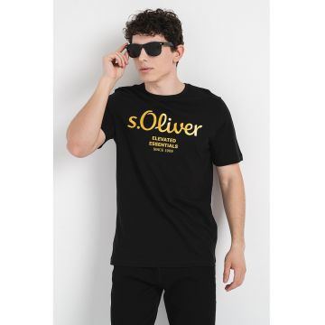 Tricou de bumbac cu imprimeu logo