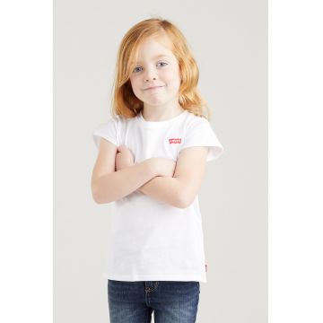 Tricou de bumbac cu logo discret