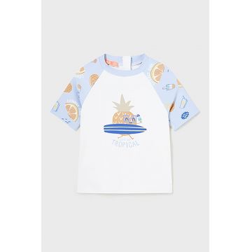 Tricou de bumbac cu maneci raglan