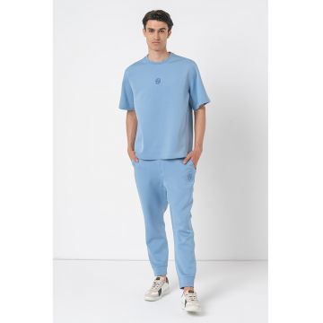 Tricou relaxed fit cu logo