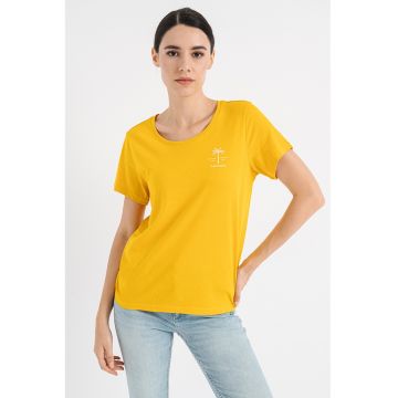 Tricou cu decolteu rotund