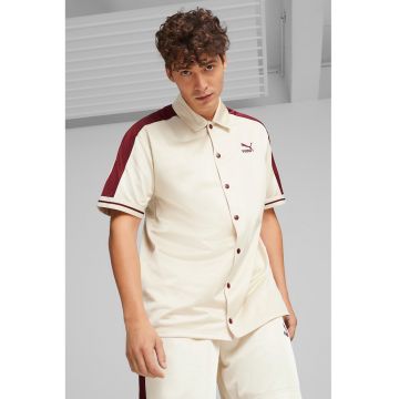 Tricou polo cu capse