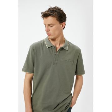 Tricou polo de bumbac