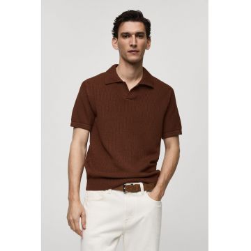 Tricou polo din tricot Dafne