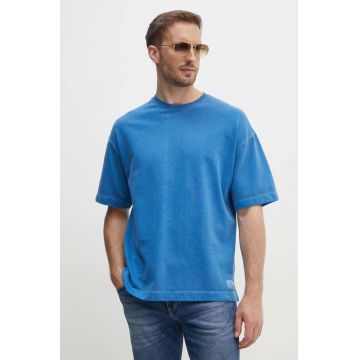 United Colors of Benetton tricou din bumbac barbati, neted