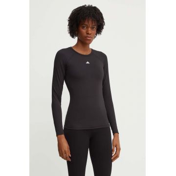 adidas Performance mânecă lungă de antrenament Techfit culoarea negru, IK7918