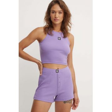 HUGO top lounge culoarea violet, 50518150