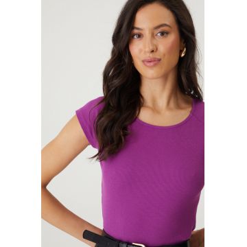 Medicine tricou femei, culoarea violet