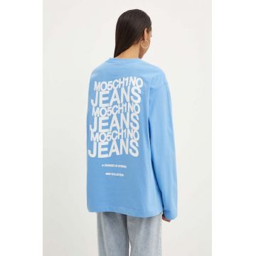 Moschino Jeans longsleeve din bumbac 1205.8234