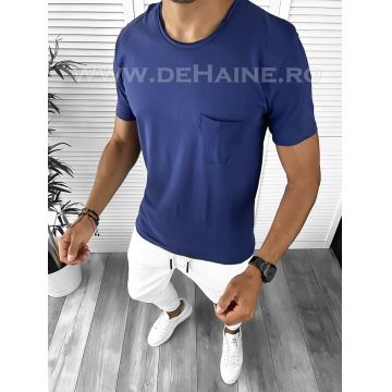 Tricou barbati bleumarin slim fit B9302 P5-2