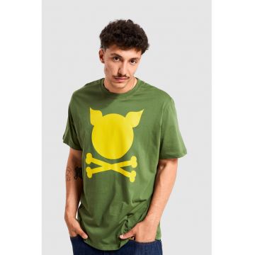 Tricou unisex de bumbac cu imprimeu logo