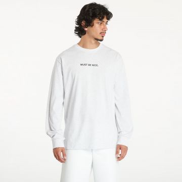 Tricou RIPNDIP Must Be Nice Long Sleeve Tee Ash Heather