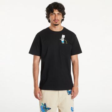 Tricou RIPNDIP Potty Pocket Short Sleeve Tee Black