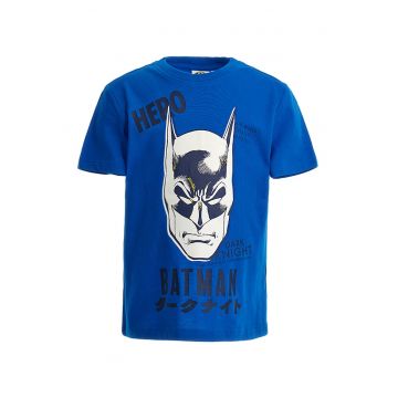 Tricou din bumbac cu imprimeu cu Super-Man