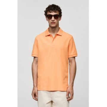 Tricou polo de bumbac pique Rea