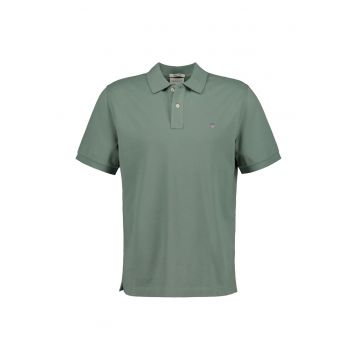 Tricou polo regular fit de bumbac Shield